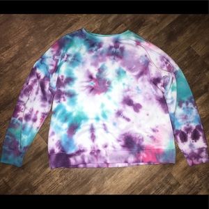Tie dye brand new sweater